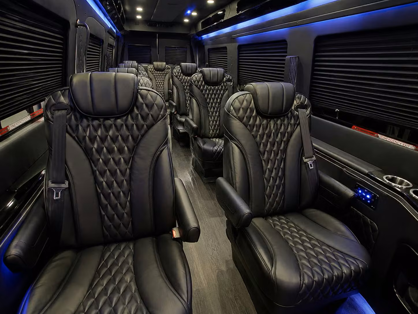 sprinter van with driver interior